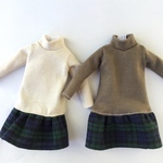 リカちゃん、ブライス用 服＊ワンピース