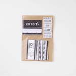 ++MONOTONE!BUS!TICKET! 日付シール*2019年1月++