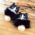 もふ猫ピアス
