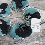 2019 Lucky bag*猫3点セット(イヤリング)