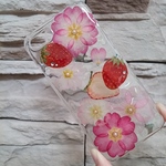 ☆[S16] 押し花 & 押しフルーツのスマホケース☆