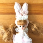 リカちゃんのうさみみ   ピンク×ピンクレース