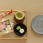 ミニチュア・干菓子（鯛と招き猫）