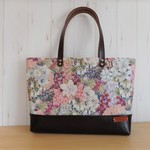 haruchan-turさま専用　リバティ　ペインテッドジャーニー＆本革の大きめトート　　