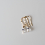 14kgf：14kgf:*mini*ピアス クォーツ＆アイオライト　（№8049） 