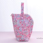 保温保冷マグポーチ　 Liberty Wiltshire Fraise