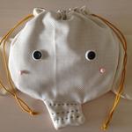 《再発売♪》ぞうさん巾着大きいほう