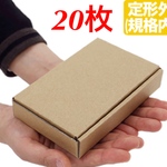 【20枚】小型ダンボール  定形外郵便(規格内)