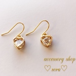 ♡再販×3♡キュービックジルコニアのピアス／イヤリング