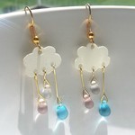 ＊再販5＊雨の日のピアス/ノンホールピアス