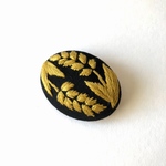 【受注制作】RIS 刺繍ブローチ