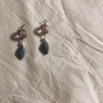 gold × clear  pierce