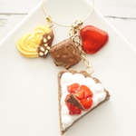 苺チョコタルト バッグチャーム