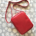 なかもかわいい本革レトロカメラバッグ.R