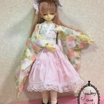 ＭＳＤ　和服ドレス　-ピンク　