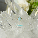 【ステンレス】ラリマー・ピアス　3mm（片耳用）