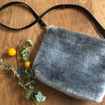 【SALE20％OFF】ファーサコッシュ☆グレー 