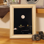月のある街🌜2L判写真(額入り) 先行販売