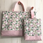 レッスンバッグ&上履き袋 ＊fabric by admi＊