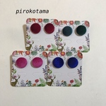 ボタンピアス  アレルギー対応