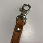 ミニバッグ用 追加ショルダー ベージュ(金具色 : シルバー)