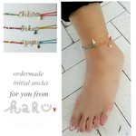 ※アンクレット※イニシャルネーム ミサンガ