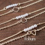 3charm＊小粒パールブレスレット