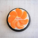 コンパクトミラー「オレンジケーキ」