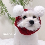 クリスマスぽんぽんスヌード