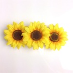 flower barrette 8cm☆himawari