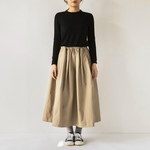 ◎サンドベージュのスカート◎137