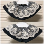 つけ襟風レーススタイ