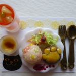*ミニチュア*猫カフェde海老ピラフランチ