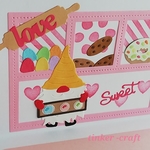 バレンタインカード・スイートなこびとさん