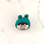 カエルｻﾝ ピンバッジ