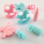 【CP6】baby shower material　4種・8個セット