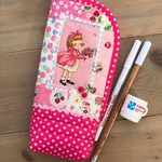 送料無料♡マーガレット&ソフィー縦型ペンケース♡ピンク♡