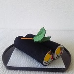 ちりめん  節分  恵方巻  置き物(A)