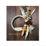 しめ飾り2019Natural materials薔薇
