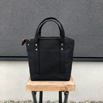 TOTE mini ファスナー付き / クロ