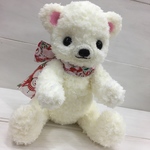 オーダーメイド龍の巣様専用ページホワイトフワフワクマさんあみぐるみ