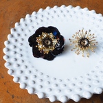  N゜357 アート×ピアス 花