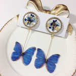 植物標本と蝶♡イヤリングorピアス