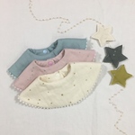 星柄ポンポンスタイ 