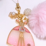 ❤︎No.1❤︎プリンセスドレスストラップ❁ピンク
