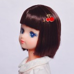 メタルフルーツヘアピン(さくらんぼ)