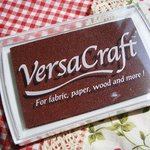 バーサクラフトVersa Craft（L) チョコレートVK-154 スタンプインク 布にも♪