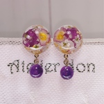 #201フラワーピアス・イヤリング_ランタナ