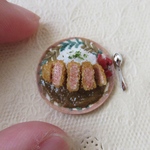 キセキのトンカツカツカレー★福神漬け★