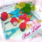 strawberryなヘアピン/ブローチ